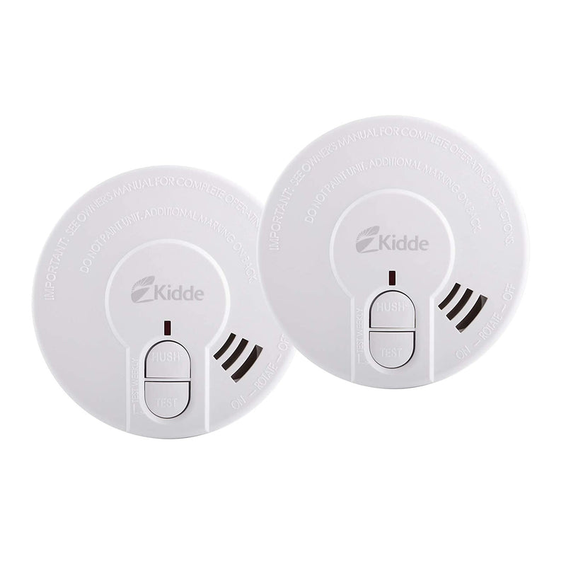 Kidde 29HD Smoke Alarm with Test and Hush Button - Twin Pack - FIRE ALARM & PROTECTION - Beattys of Loughrea