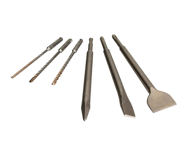 DeWalt SDS Plus Chisel & Bit Set, 6 Piece - WOOD/COLD CHISELS - Beattys of Loughrea