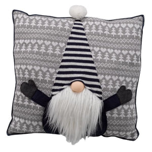 FairIsle Gonk Cushion - Blue - CUSHIONS/COVERS - Beattys of Loughrea