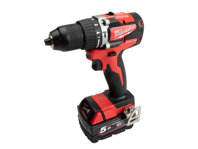 Milwaukee Brushless Combi Drill 18V 1 x 5.0Ah Li-ion - DRILLS - Beattys of Loughrea