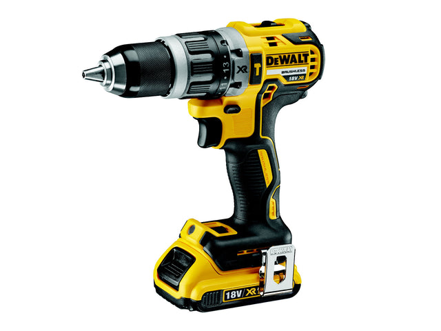 DeWalt 18v Li-Ion XR Brushless Combi Drill With 2 x 2.0Ah Batteries - DRILLS - Beattys of Loughrea