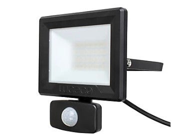 Luceco Slimline LED Floodlight Pir Sensor 20W - OUTDOOR LIGHTS - Beattys of Loughrea