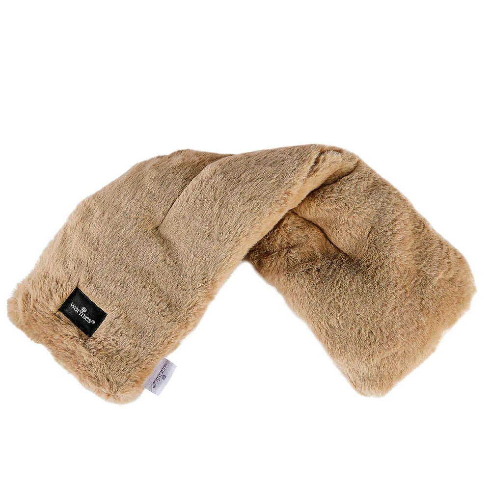 Warmies Luxury Latte Neck Wrap - H/H - HOT WATER BOTTLE - Beattys of Loughrea