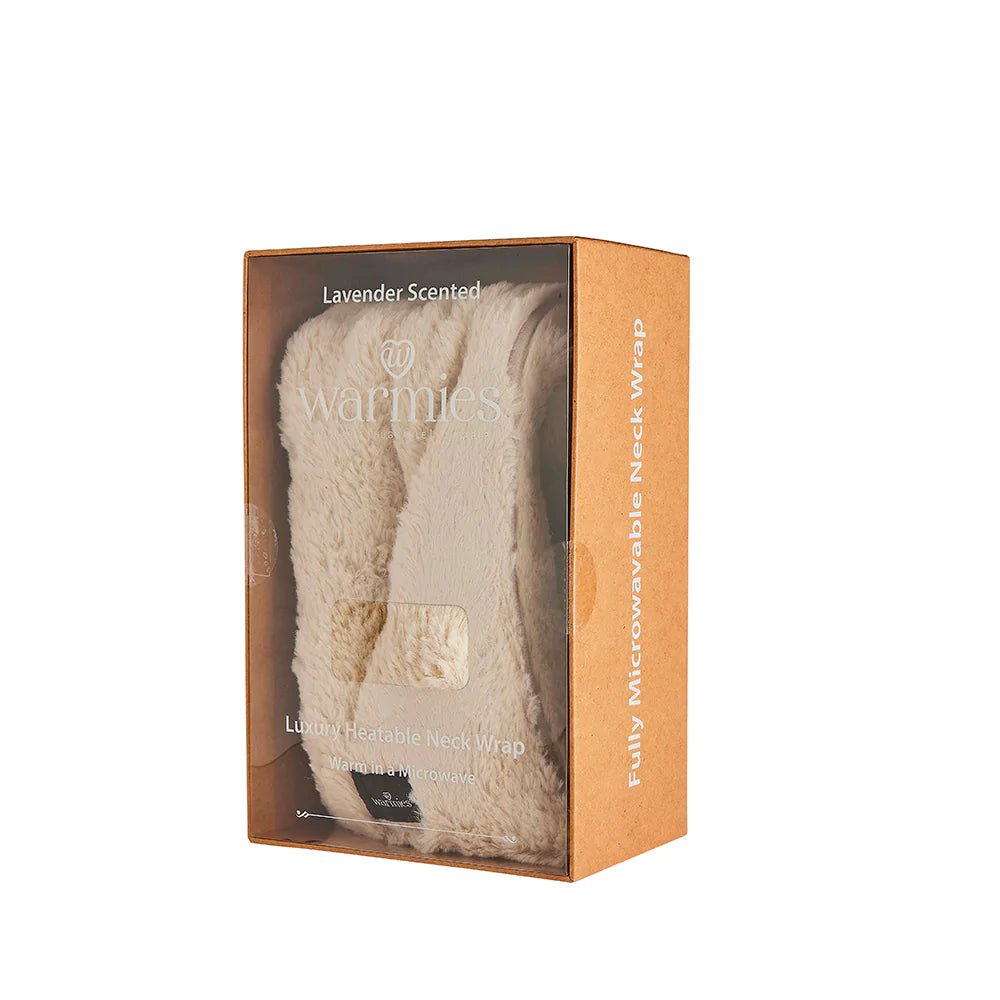 Warmies Luxury Almond Neck Wrap - H/H - HOT WATER BOTTLE - Beattys of Loughrea
