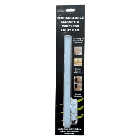 Ultralight LED Rechargeable Magnetic Wireless Light Bar - TORCH/HANDLAMP - Beattys of Loughrea