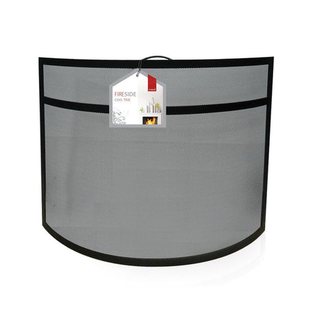 De Vielle Bow Firescreen Black Finish - FIREPLACE - FIRE SCREENS - Beattys of Loughrea