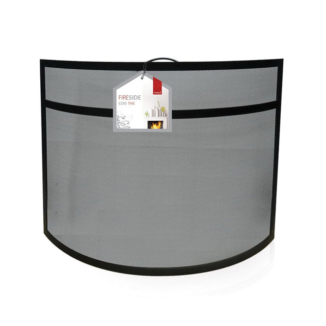 De Vielle Bow Firescreen Black Finish - FIREPLACE - FIRE SCREENS - Beattys of Loughrea