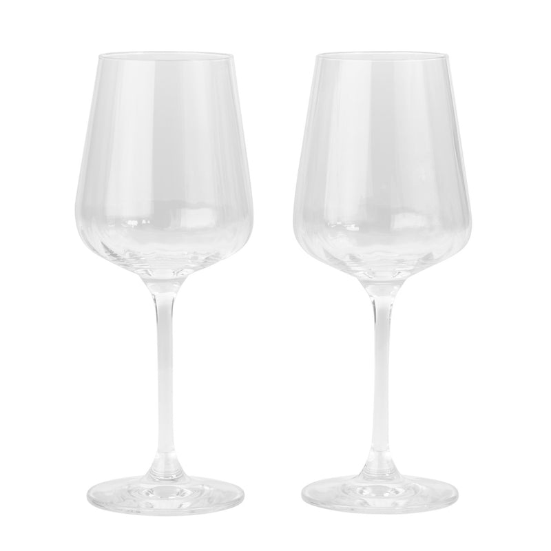 Livellara Set of 2 Large White Wine Glasses - DRINKING GLASSES - Beattys of Loughrea