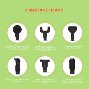 Salter Premium Muscle Massage Gun - HEAT MASSAGERS - Beattys of Loughrea