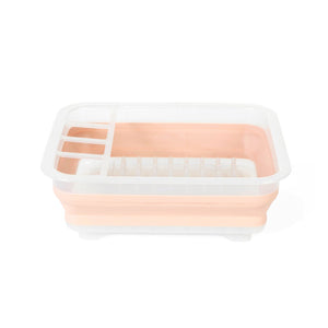 Beldray Glisten Glitter Pink Collapsible Dish Drainer - CLEANING PVC BASIN/LAUNDRY/DRAINERS - Beattys of Loughrea