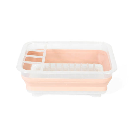 Beldray Glisten Glitter Pink Collapsible Dish Drainer - CLEANING PVC BASIN/LAUNDRY/DRAINERS - Beattys of Loughrea