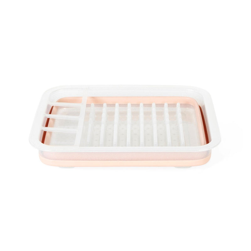 Beldray Glisten Glitter Pink Collapsible Dish Drainer - CLEANING PVC BASIN/LAUNDRY/DRAINERS - Beattys of Loughrea