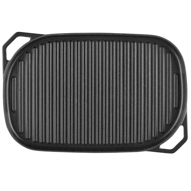 Fissler Cast Iron Rectangular Grill Plate With Handles - COOKWARE - CAST IRON - Beattys of Loughrea