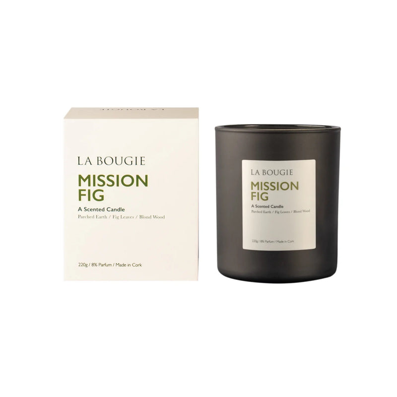 La Bougie Mission Fig Candle 220g - CANDLES - Beattys of Loughrea