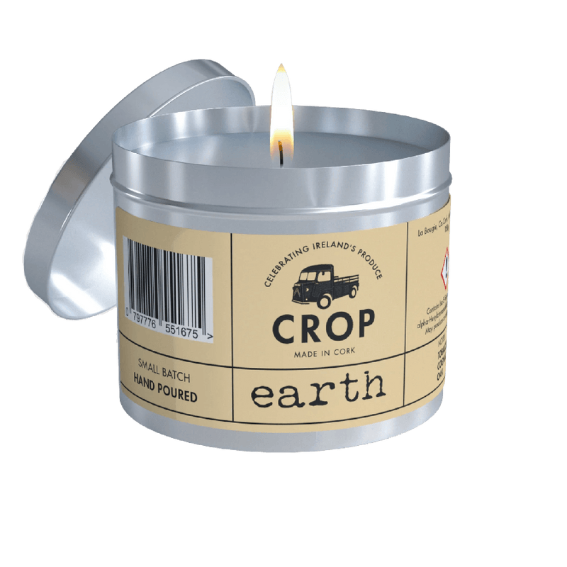 Crop Soy Wax Candle Earth 150g - CANDLES - Beattys of Loughrea