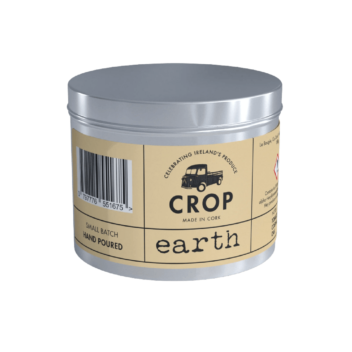 Crop Soy Wax Candle Earth 150g - CANDLES - Beattys of Loughrea