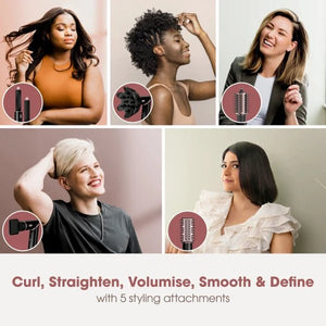 Shark FlexStyle Air Styler & Hair Dryer, 5 Attachments HD440UK - HAIR DRYER - Beattys of Loughrea