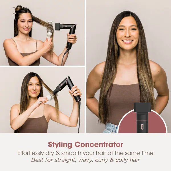 Shark FlexStyle Air Styler & Hair Dryer, 5 Attachments HD440UK - HAIR DRYER - Beattys of Loughrea