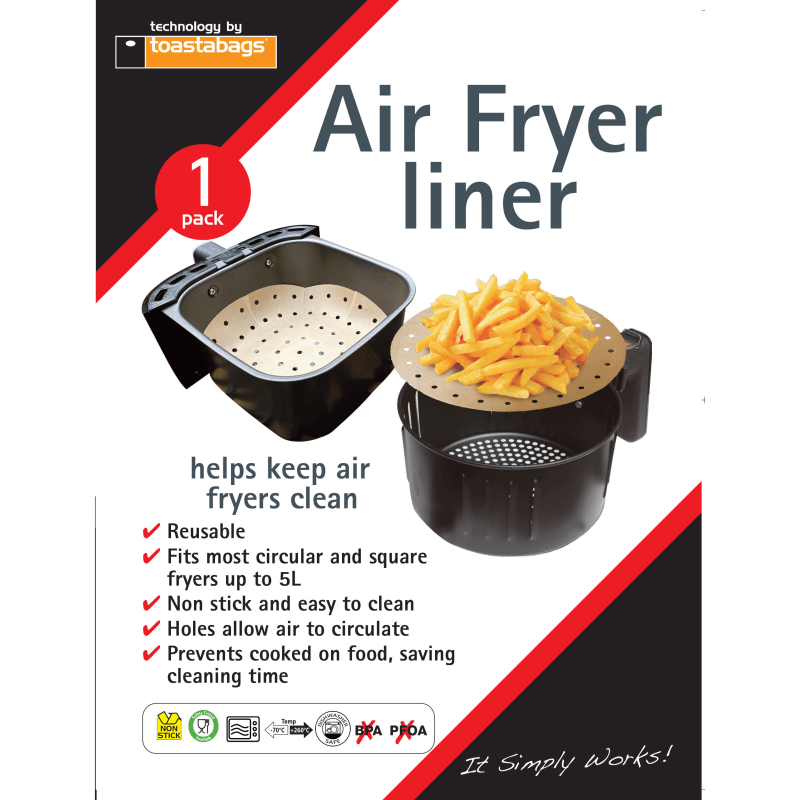 Air Fryer Liner Natural 1 pack - MICROWAVE WARE/FOILS/FREEZER BAG - Beattys of Loughrea