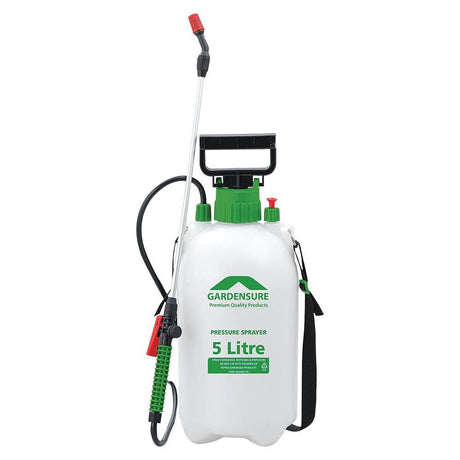Gardensure Pressure Sprayer 5 Litre - SPRAYERS/LANCES/PARTS - Beattys of Loughrea