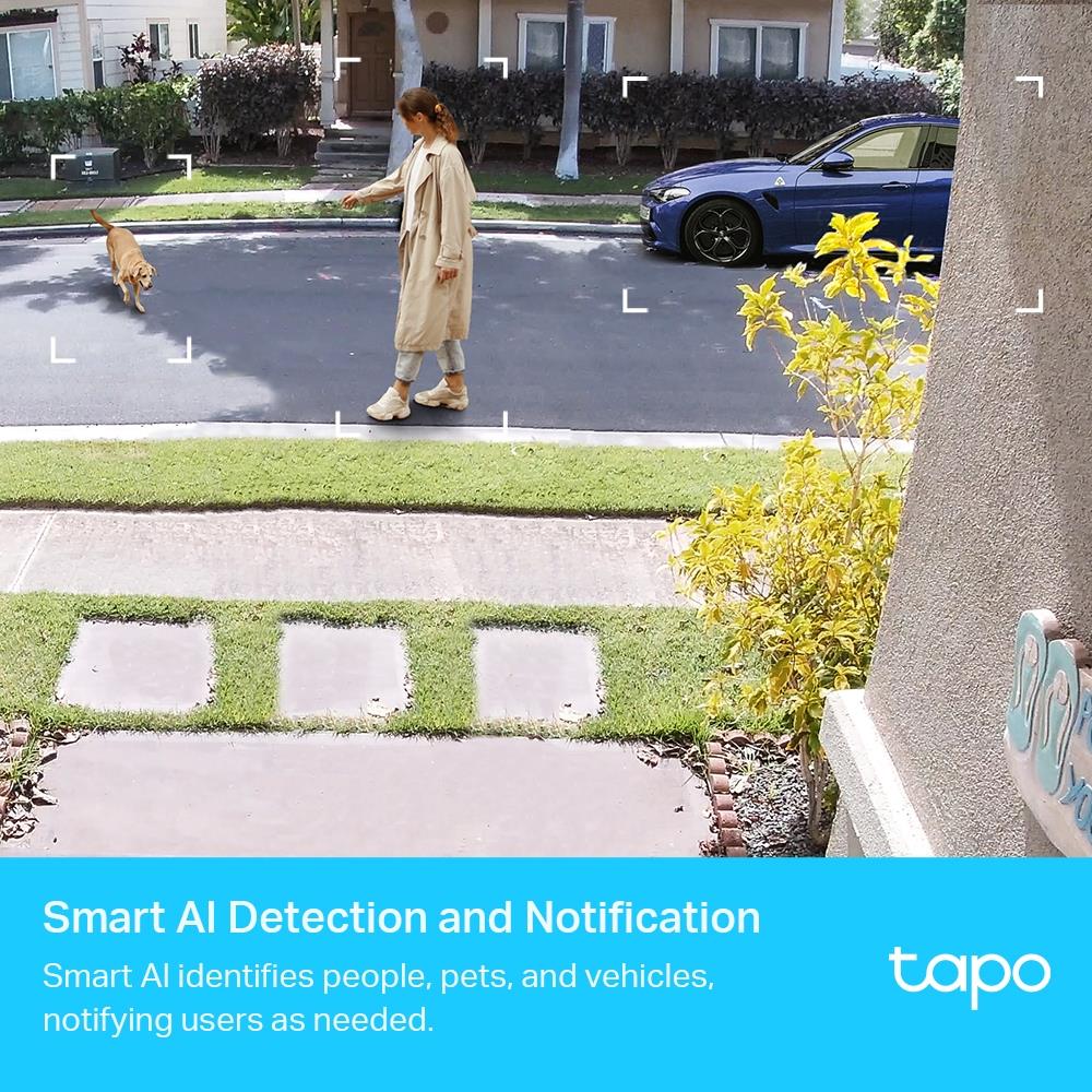 TP-Link Tapo Smart Wire-Free Indoor & Outdoor Security Camera System - White - SECURITY CAMERA/ PRODUCTS - Beattys of Loughrea