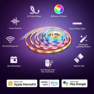 TP-Link Tapo L93010 Smart Wi-Fi Light Strip, Multicolor 10M - LED STRING DECO LIGHTS (NOT XMAS) - Beattys of Loughrea