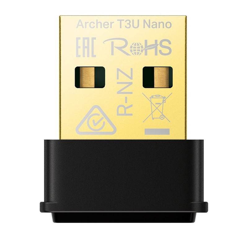 TP Link AC1300 Nano Wireless MU-MIMO USB Adapter - E/SAV MONITORS/PLUGS - Beattys of Loughrea