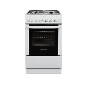 NordMende 50cm Freestanding Gas Cooker CSG52LPGWH - GAS COOKER <65CM/ BUILT-IN OVEN - Beattys of Loughrea