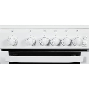 NordMende 50cm Freestanding Gas Cooker CSG52LPGWH - GAS COOKER <65CM/ BUILT-IN OVEN - Beattys of Loughrea