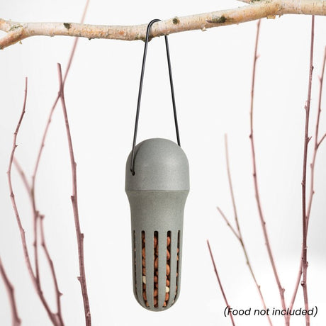Singing Friend Max Bird Feeder Recycled Grey - BIRD HOUSE/ FEEDERS - Beattys of Loughrea