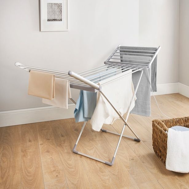 Addis Fold Out Heated Clothes Airer - CLEANING CLOTHES AIRER - Beattys of Loughrea