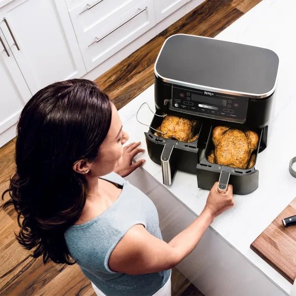 Ninja Foodi MAX Dual Zone Air Fryer with Smart Cook System AF451UK - DEEP FAT FRYERS/ AIR FRYER - Beattys of Loughrea