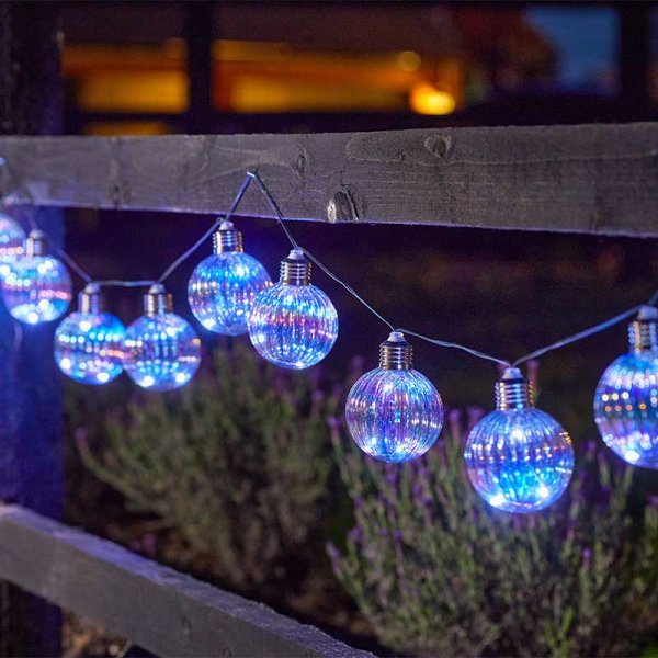 Firefly Solar Opal String Lights - Set of 10 - SOLAR / GARDEN ORNAMENTS - Beattys of Loughrea