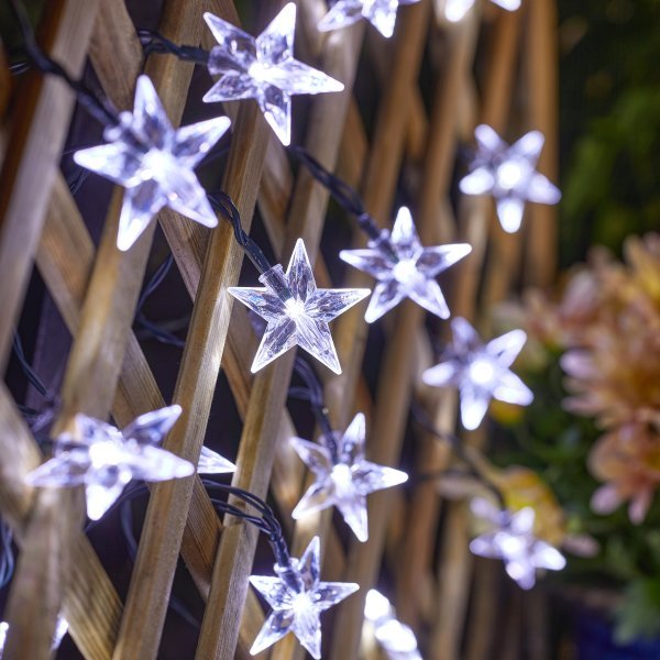 Ultra Solar String Lights, 100 Stars - SOLAR / GARDEN ORNAMENTS - Beattys of Loughrea