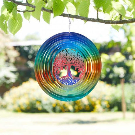 Flamboya Wind Spinner 30cm - SOLAR / GARDEN ORNAMENTS - Beattys of Loughrea
