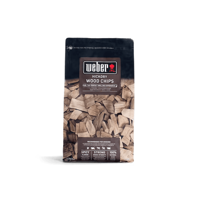 Weber Hickory Wood Chips - BBQ FUEL BBQ TOOLS, ACCESSORIES , TENT PEGS - Beattys of Loughrea