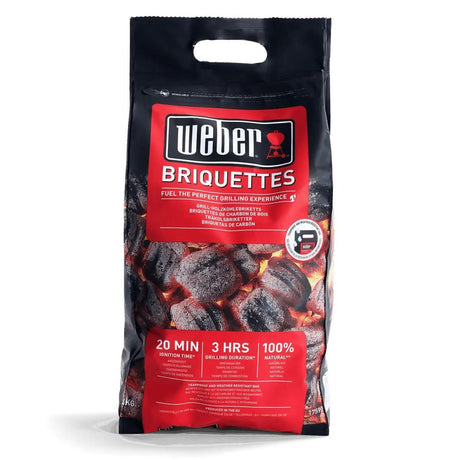 Weber Charcoal Briquettes - 4kg - BBQ FUEL BBQ TOOLS, ACCESSORIES , TENT PEGS - Beattys of Loughrea
