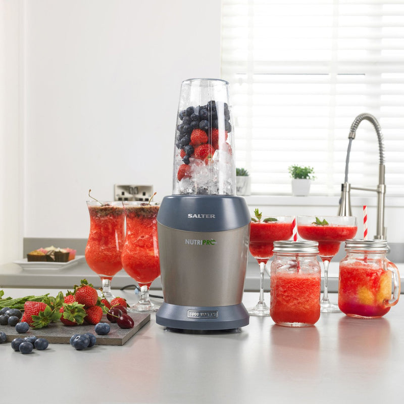 NutriPro 1000 Multi-Purpose Blender with Blending Cups and Lids - HAND BLENDERS CHOPPERS - Beattys of Loughrea