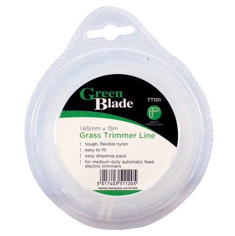 Green Blade Trimmer Line 1.65mm X 15m - LAWNMOWER /STRIMMER PARTS - Beattys of Loughrea