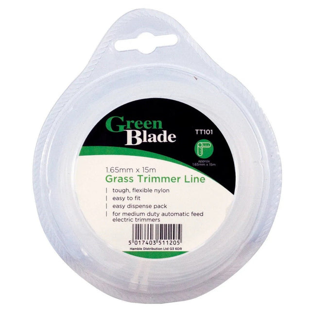 Green Blade Trimmer Line 1.65mm X 15m - LAWNMOWER /STRIMMER PARTS - Beattys of Loughrea