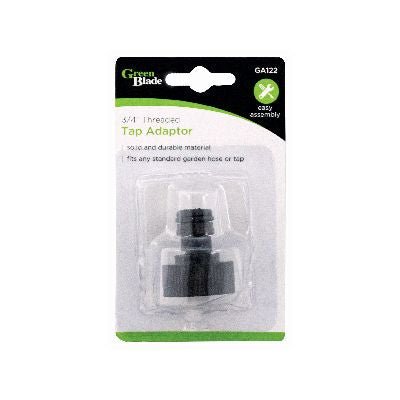 Green Blade 3/4" Threaded Tap Adapter - HOSE ACCESSORIES - Beattys of Loughrea