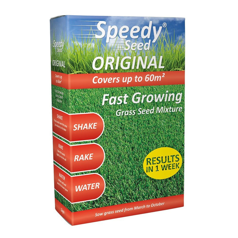 Speedy Seed Original Fast Growing Lawn Seed – 750g - SEED LAWN & GRASS - Beattys of Loughrea