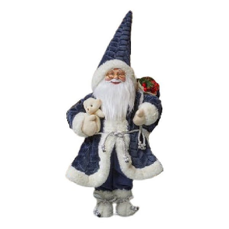Large Papa Noel - Navy 45cm - XMAS SOFT DECOS - Beattys of Loughrea