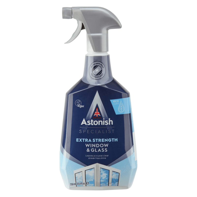 Astonish Specialist Window & Glass 750ml - CLEANING - LIQUID/POWDER CLEANER (1) - Beattys of Loughrea
