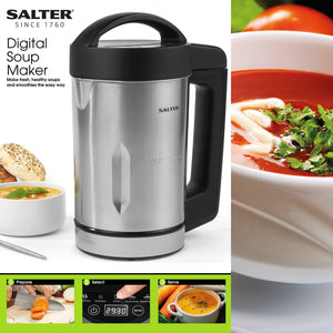 Salter Digital Soup Maker 900W - LIQUIDISERS - Beattys of Loughrea
