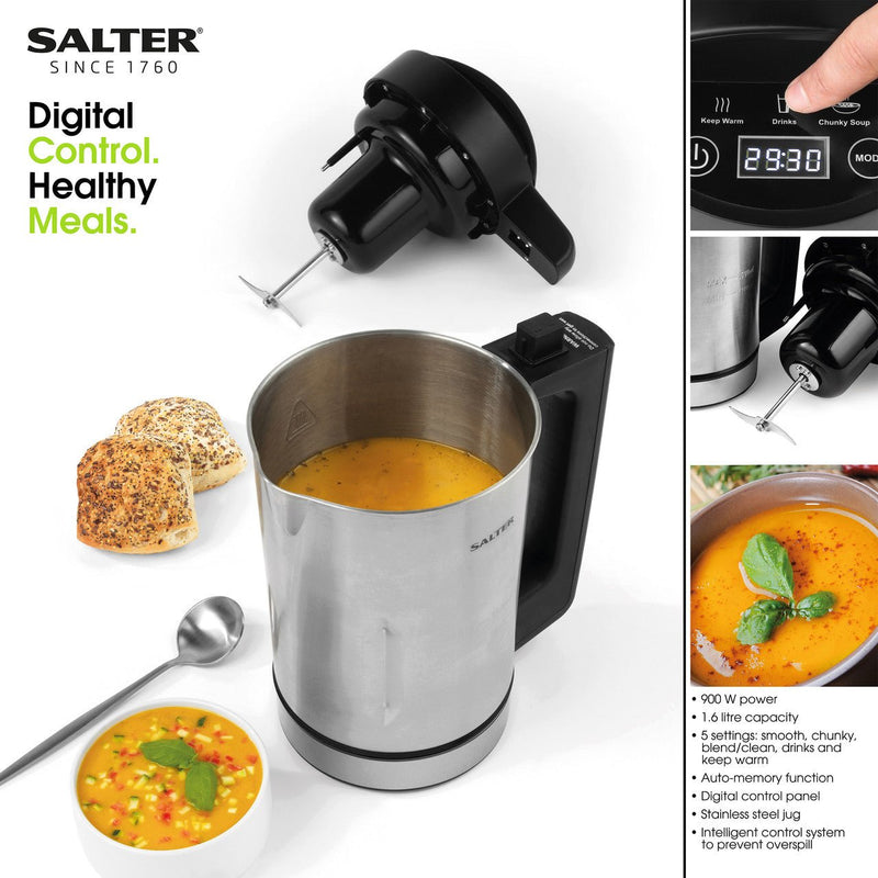 Salter Digital Soup Maker 900W - LIQUIDISERS - Beattys of Loughrea