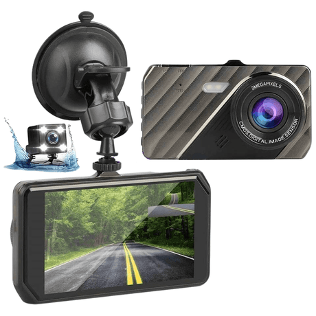 Andowl Dual Lens Vehicle BlackBOX DVR Dash Cam - WEB CAM/ DASHCAM - Beattys of Loughrea