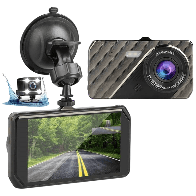 Andowl Dual Lens Vehicle BlackBOX DVR Dash Cam - Beattys of Loughrea | www.beattys.ie