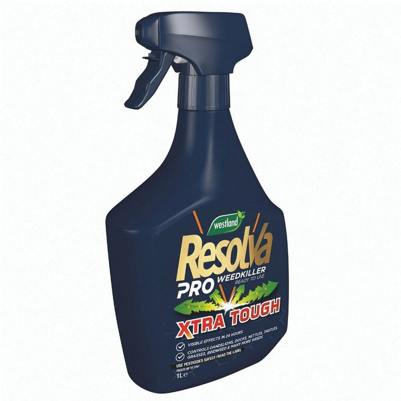 Resolva Pro Xtra Tough Weedkiller Ready to Use 1L - WEEDKILLER - Beattys of Loughrea