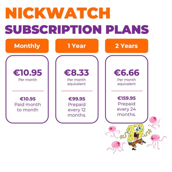Nickelodeon NickWatch Kids 4G Smartwatch - SMARTWATCH, FITBIT - Beattys of Loughrea